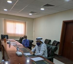 The Head of the Department of Planning and Training at the Regional Laboratory Visits the College of Public Health